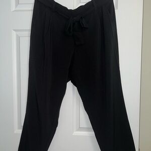 Studio by Torrid Black Tie-Waist Dress Pants